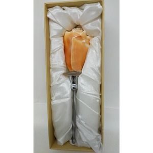 Sand BarSea Shell Spreader   Stainless Steel New  Two's Company Gift box